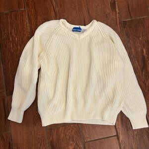 Vintage Prides Landing size L off white sweater